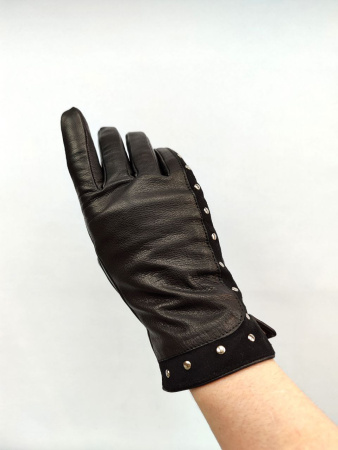 Перчатки женские 934 с1 (р.19 черный)